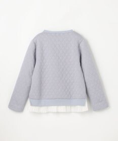 組曲 KIDS 【110-140㎝】ハートキルトジャガード トレーナー