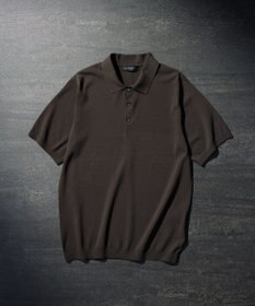 JOSEPH HOMME 【WEB限定カラーあり】【洗える/ストレッチ】リュクスレーヨン　ポロニット ダークブラウン系