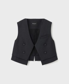 GRACE CONTINENTAL オックスショートジレ