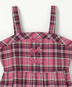 ANY KIDS チェックプリーツジャンパースカート