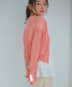 Feroux シアーニット カーディガン