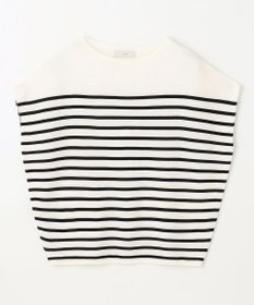 ANY 【新色追加/14色展開】アクリルガーターフレンチスリーブニット