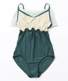 Chacott ハーフスリーブレオタード