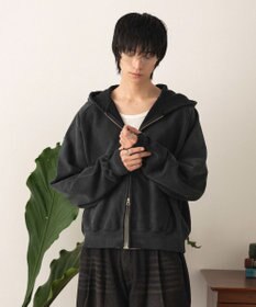 WEGO ショートZIPパーカー