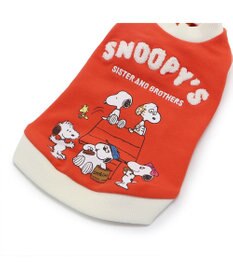 PET PARADISE スヌーピー 兄弟集合柄 トレーナー  赤【中型犬】  【大型犬】