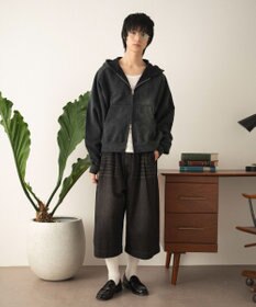 WEGO ショートZIPパーカー