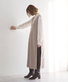 YECCA VECCA 【2点SET】ブラウスセットプリーツMIXジャンスカ