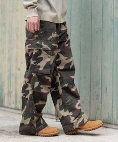 WEGO 【ユニセックス着用ITEM/SMLサイズ展開】イージーワイドカーゴパンツ