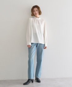 YECCA VECCA 【2点SET】ブラウスセットプリーツMIXジャンスカ