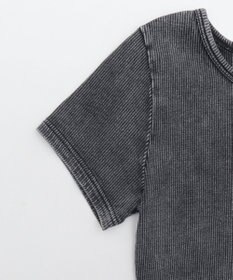 WEGO ヴィンテージウォッシュコンパクトリブT