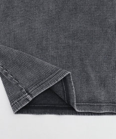 WEGO ヴィンテージウォッシュコンパクトリブT