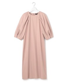 23区 L 【APPLAUDIR】ノーブルストレッチ ボリュームスリーブドレス