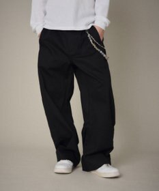 WEGO 【ユニセックス着用ITEM】ステッチカラーチノパンツ