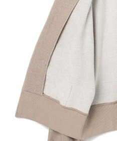 J.PRESS YORK STREET 【WOMEN】ラメ裏毛ジップアップ フーディ