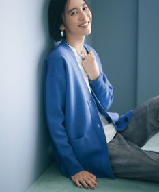 UNFILO スポンジニット カーディガン