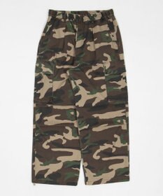 WEGO 【ユニセックス着用ITEM/SMLサイズ展開】イージーワイドカーゴパンツ