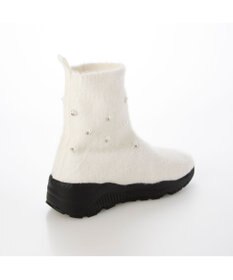 MODE ET JACOMO <carino>ビジュー付きニットブーツ