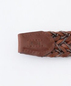 JOSEPH ABBOUD 【イタリア素材/日本製】ヴィンテージライクブレイドレザー ベルト