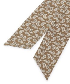 J.PRESS MEN ハンドプリントペイズリー ネッカチーフ