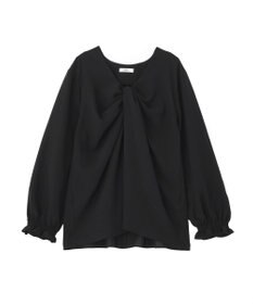 earth music&ecology フロントツイストブラウス