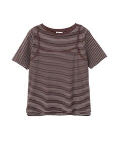 CRAFT STANDARD BOUTIQUE 2点セット/ボーダーキャミ+Tシャツ