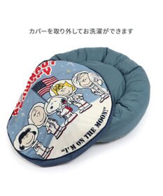 PET PARADISE スヌーピー 丸型 クッション 《アストロノーツ柄》