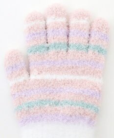 ANY KIDS マルチボーダー マシュマロ 手袋