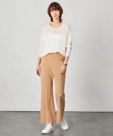 BEIGE， LAGORD / Uネックニット