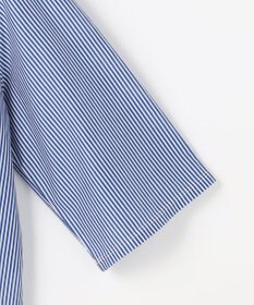 J.PRESS LADIES L 【一枚で着映え】ストライプレース クルーネック カットソー