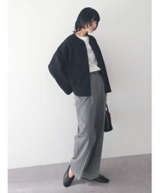 Green Parks ノーカラーポンチジャケット