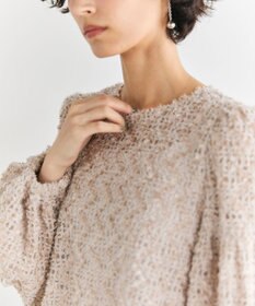 #Newans 【洗える】フィラッフィギャザースリーブブラウス