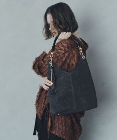 YECCA VECCA チャーム付き2wayショルダーバッグ