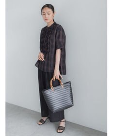 Te chichi チェックフリルブラウス《2026 SUMMER LOOK item》
