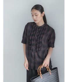 Te chichi チェックフリルブラウス《2026 SUMMER LOOK item》