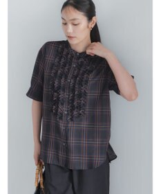 Te chichi チェックフリルブラウス《2026 SUMMER LOOK item》