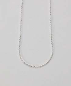 Phoebe 【SV925】シルキーシャインオーバルチェーンネックレス