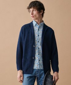 JOSEPH ABBOUD 【清涼・JAPANファブリック】パナマボイルリゾートプリントシャツ