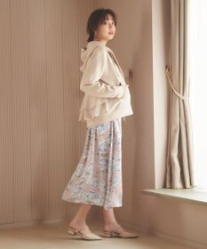 Feroux 【洗える】フラワープリント ワンピース