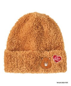 MOONBAT Care Bears(ケアベア) ボリュームへアリービーニー ニット帽 帽子 手洗い可能