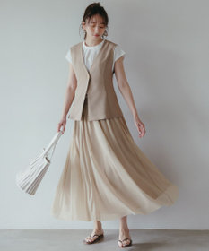 ANY SIS ストライプカラー かごバッグ