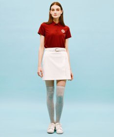 23区GOLF 【WOMEN】スケトラドビーストレッチ 台形 スカート