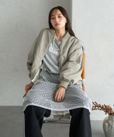 earth music&ecology リバーシブルMA-1