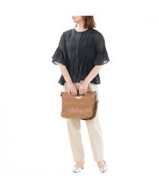 IBIZA ラフィア　2WAYバッグ