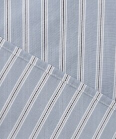 J.PRESS LADIES L 【洗える】綿キュプラコードストライプ バンドカラー ブラウス