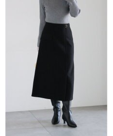 Te chichi メルトンジャージートラペーズスカート