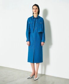 GRACE CONTINENTAL セットデニムワンピース