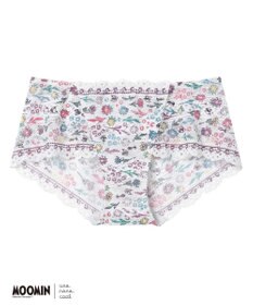 une nana cool 【MOOMIN× une nana cool 】 364 レース　総レースショーツ
