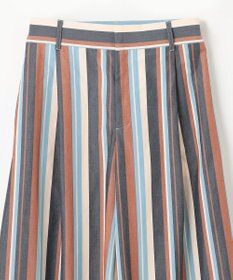 NAVE 【Nave 　洗える】ワイドストライプ　パンツ