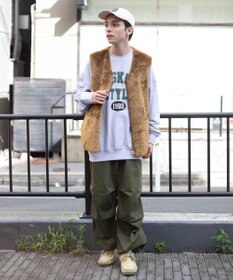 WEGO フェイクファーBIGベスト