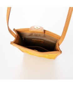 UNBILLION ペルケ perche / WEB別注ハラコタイプサークル刺繍ショルダーバッグ